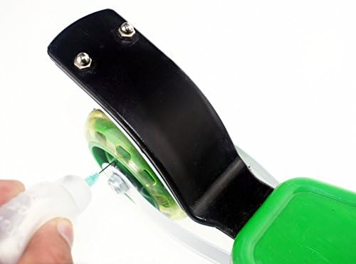 Kit de aplicadores de dispensadores - seringas, garrafas de aperto de plástico e pontas de agulha, trabalha para graxa de entrega