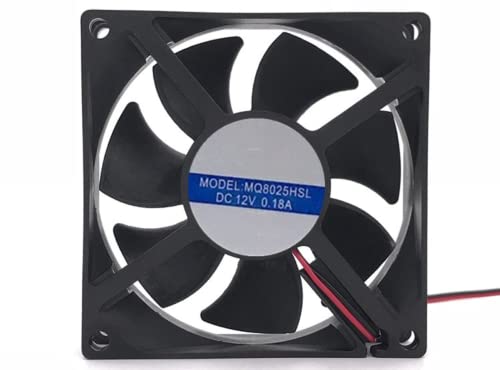 Para MQ8025HBL 24V 0,1A 80x80x25mm Fan de resfriamento de 2 fios