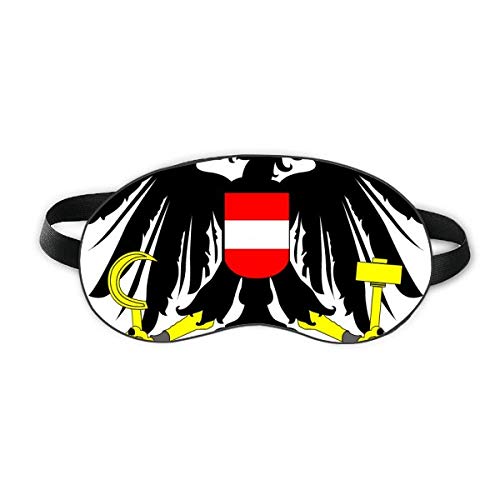 Austria nacional emblema do país Sleep Sleep Shield Soft Night Blindfold Shade Cover