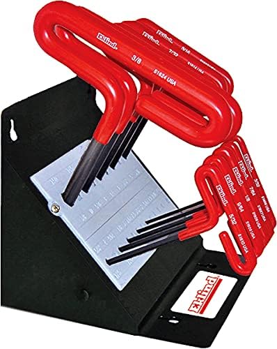 Eklind Tool de 10 peças Handle Hex-key Conjunto