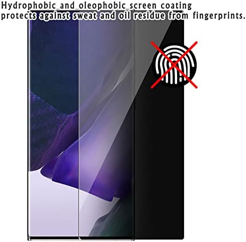 Protetor de tela de privacidade Vaxson, compatível com o adesivo Lenovo Yoga AIO 7 27 Anti -Spy Film Protectors [não temperado