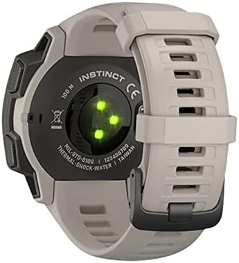 Dyizu Liberação rápida Silicone WatchBand Strap para Garmin Instinct Substituição Straping Easy Fit Watch Wirstband