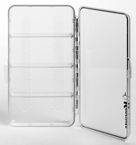 Kingfisher Fly Fishing Side Side Clear Deep Fly Box