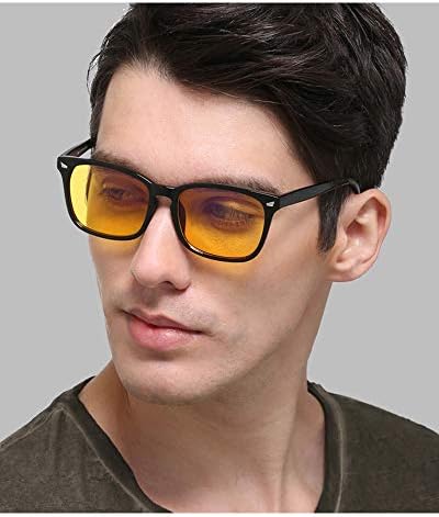 Óculos de computador de beison anti-azul anti-glare anti-fada Fatiga/TV Proteção de radiação eletromagnética