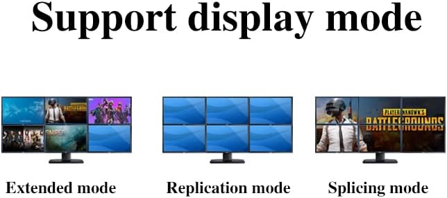 Placa de vídeo srhonyra vga 6 monitor genuíno amd radeon hd7600 2 gb placa gráfica 128 bits gddr5 adaptador gráfico de 6 monitores gpu 6vga pcie 2.0 x16 alimentado