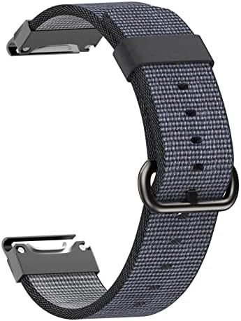 FUFEMT 22mm Nylon WatchBand para Garmin Fenix ​​6 6x Pro pulseira Strap Fenix ​​5 5Plus 935 S60 Quatix5 Redução rápida