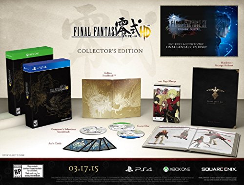 Final Fantasy Type -0 HD Collector's Edition - PlayStation 4