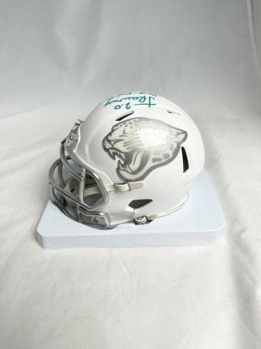 Los Angeles Rams Jax Jaguars Jalen Ramsey assinou o Mini Capacete Ice JSA - Capacetes NFL autografados