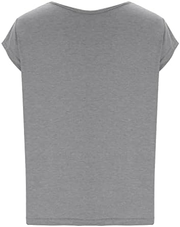 Camiseta de decote em V feminino Camiseta casual colete de tampas básicas Camisas básicas Blush Regular Blouse Tops Pullovers