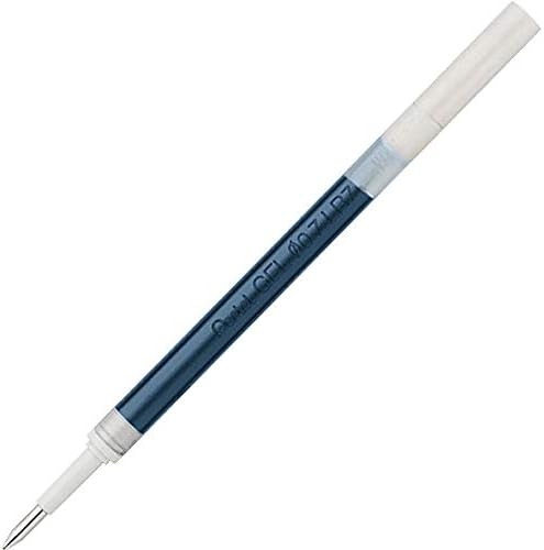 Tinta Pentel Refil para BL57/BL77 Pen do gel líquido Energel, 0,7 mm, ponta de metal, tinta preta, 1 - pacote