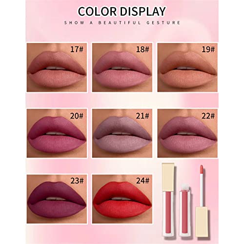 Tinta #17 batom líquido batom lipgloss para mulheres labiales acasal