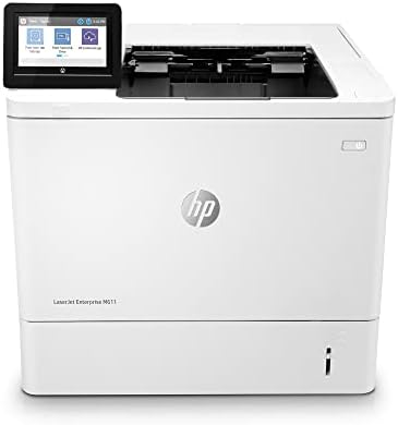 HP LaserJet Enterprise M611dn Monocroma Printer com Ethernet embutido e impressão 2 lados