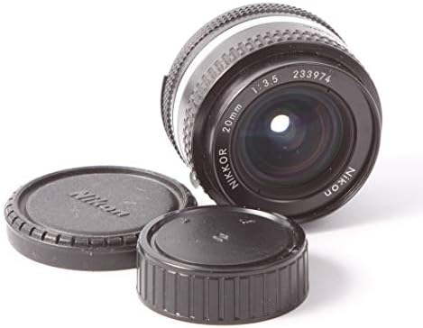 20mm F 3.5 Nikkor Manual Focus Lens de grande angular