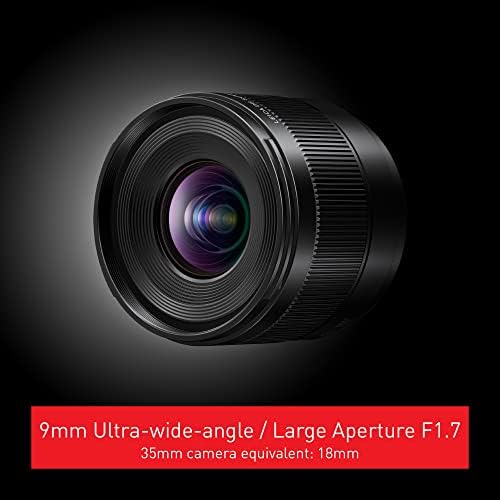 Panasonic Lumix Micro Four Thirds Camera Lens, Leica DG Summilux 9mm F1.7 Asph, grande abertura, desempenho em vídeo,