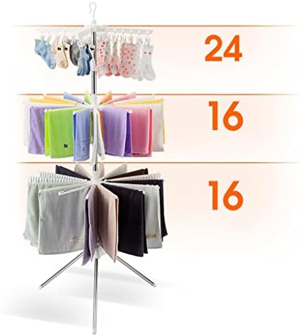 Sawqf 3 camadas brancas extensíveis rack de secagem roupas de seca de roupas dobráveis ​​rack