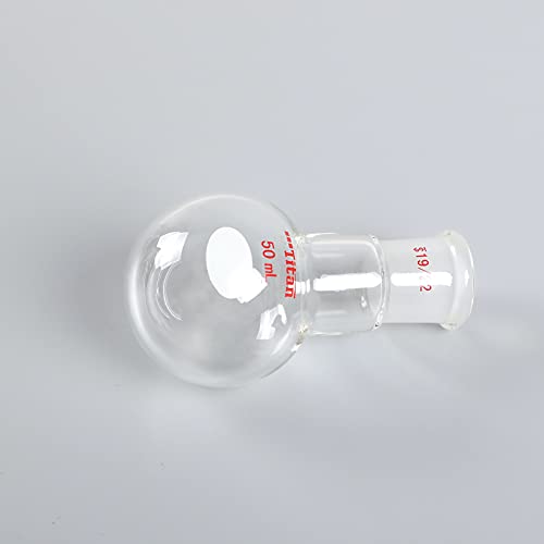 Adamas-beta 300 ml de pescoço único redondo frascos de ebulição vidro borossilicato com 19/22 junta externa de redução padrão