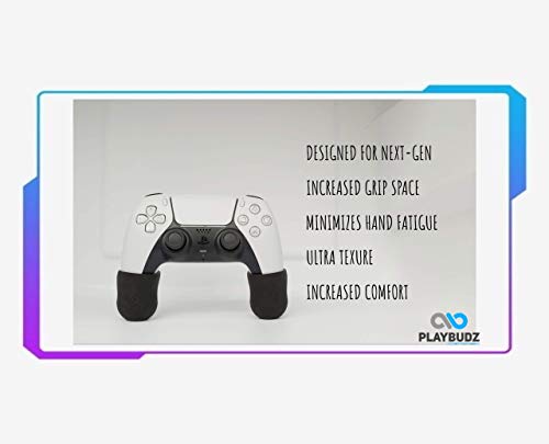 Playbudz PS5 Grips- PlayStation 5, PlayStation 4, Xbox Series X, Nintendo Switch Pro, Oculus Rift & Scuff