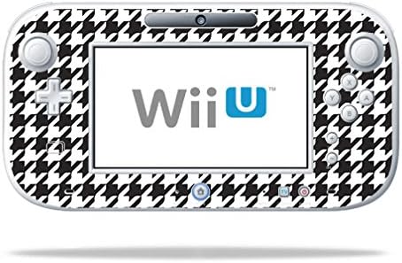 MightySkins Skin Compatível com Nintendo Wii U GamePad Controller - Houndstooth | Tampa protetora, durável e exclusiva do encomendamento