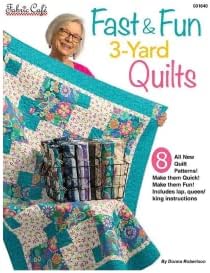 Livros de quilting de padrão de colcha para um livro de tecido de 3 jardas Easy Fun Fun of 2, Quilts Moda Original Quilt Designs