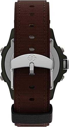 Timex Men T45181 Expedition Resina Combo Brown/Green Nylon Strap Watch