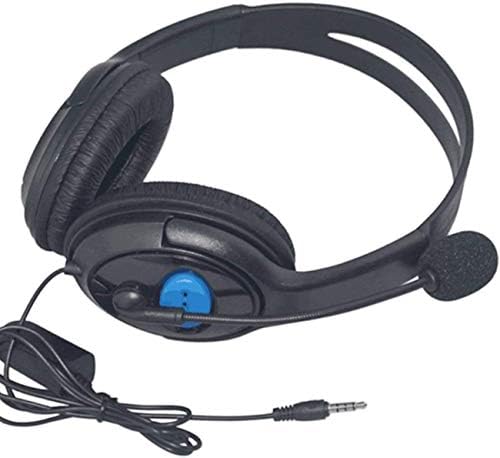 Fones de ouvido com fones de ouvido fones de ouvido com fones de ouvido estéreo de graves de 40 mm com ruído isolado para a Sony PS3