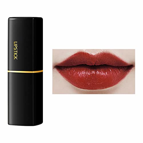 Xiahium Lipstick Wine Bombom de qualidade Batom à prova d'água maquiagem colorida batom hidratante à prova d'água Lipstick