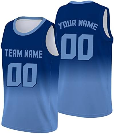 Jersey de basquete personalizada de Sjugijo, camisetas reversíveis de número de letra costuradas e impressas uniformes de equipes de camisetas esportivas para homens/meninos