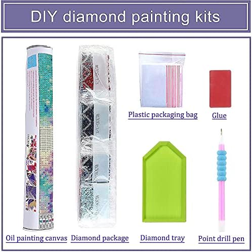 Kits de pintura de diamante 5D para adultos cactos de plantas verdes e suculentas tinta de flor com broca completa redonda