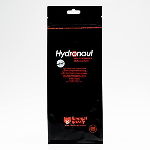 Hydronaut térmico Grizzly - Pasta térmica condutora e de alto desempenho - extensa para sistemas de resfriamento de