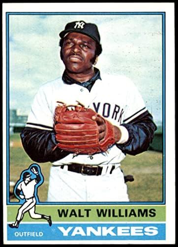 1976 Topps 123 Walt Williams New York Yankees VG/Ex Yankees