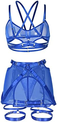 Lingerie sets para mulheres com tiras de pelúcia cortyty bodysuit sexy oco