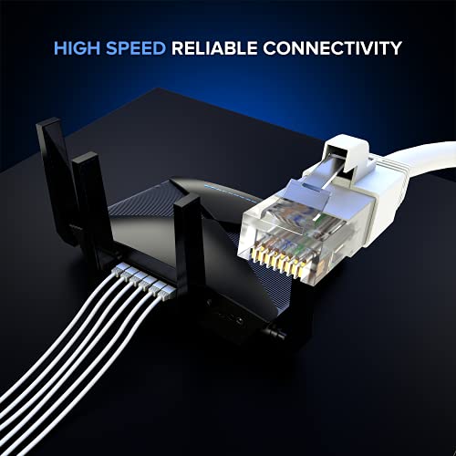 MAXIMM CAT 6 Cabo Ethernet 300 pés, cabo CAT6, cabo LAN, cabo de internet e cabo de rede - UTP