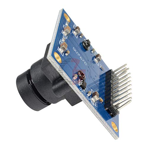 VGA OV7670 CMOS CAMANE MODULE LENS CMOS 640X480 SUPORTE SCCB I2C Interface Exposição automática para Arduino