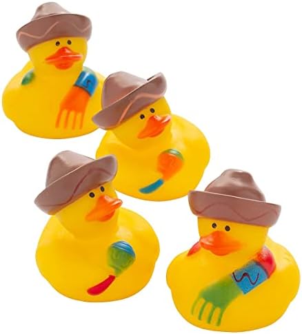 Ofertas felizes ~ Patos de borracha Fiesta | 12 pacote | Favores do partido Cinco de Mayo Maraca