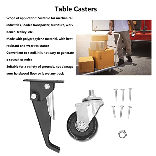 Casters, lançadores de serviço pesado baixo ruído para transportador de carregadeiras para indústria de máquinas para