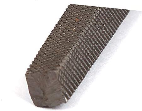 X-Dree Woodworkers Tool de 6 Arquivo de aço carbono quadrado de forma de aço cinza 24 cm de comprimento (Herramienta