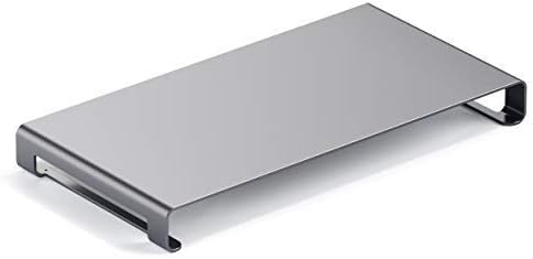 Satechi Aluminium Universal Unibody Monitor Stand - Compatível com MacBook Pro, Imac Pro, Google Chromebook, Microsoft Surface Go, Dell, Asus e mais