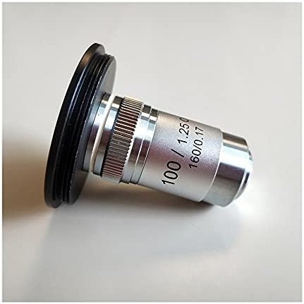 Acessórios para microscópio 20,2 mm para microscópio biológico, M42 para RMS Adaptador de alumínio Ring Montagem na câmera