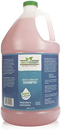 O odor do verde -trecho eliminador shampoo e o noivo verde Condicionador de cão completo, galão | Todos os ingredientes