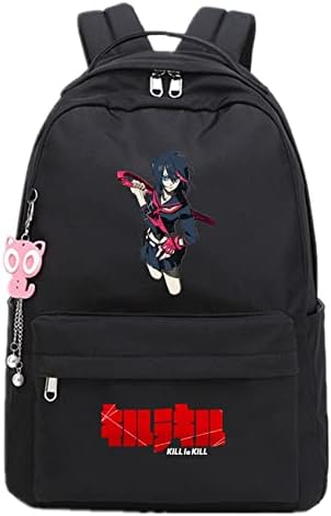 Isaikoy anime Kill la Kill Backpack Ryuko Matoi Bolsa de ombro Bolsa de Livro da Escola Daypack Satchel D12