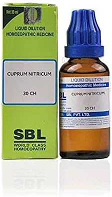 Diluição da SBL Cuprum Nitricum 30 CH