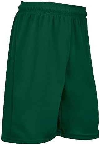 Champro Kids 'Youth Athletic Practice Shorts com cintura elástica e cordão