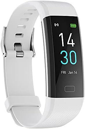 Rastreador de fitness, temperatura, freqüência cardíaca e monitor de pressão arterial, IP68 Sports Sports Smart Watch, pulseira de