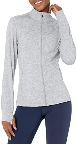 Essentials feminino Tech Stretch Full-Zip Jacket