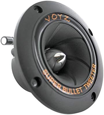 Voyz 400 watts 3,5 ”Piezo Super Horn Tweeters DIEFRAGMA DE ALUMULUMA 4-8 ohms 1 par