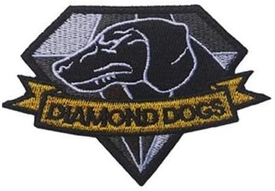 New Metal Gear Solid Solid 5 Diamond Diamond Borderyer Patch Militar