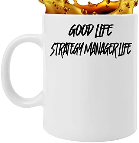 Coffee Caneca Funny Manager Apreciação Presente para o gerente Good Life Manager Life 993764
