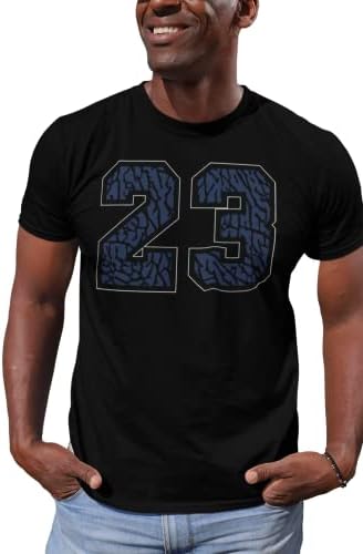 Camisa para combinar com a camiseta masculina Blue French 13 Blue, J13 Blue French Matching Tee, Jordan 13s French Blue