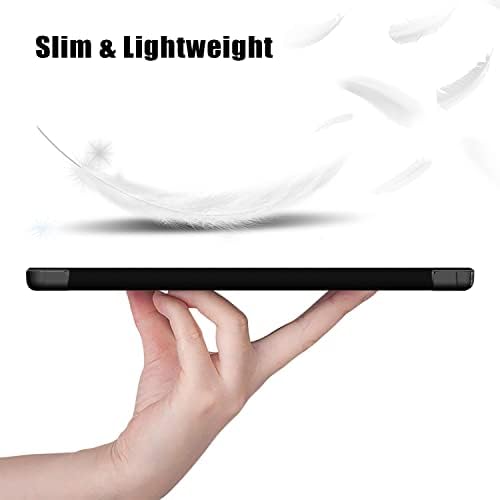 Caso Gylint para Galaxy Tab A8 10.5, dobrando fólio ultrafino de couro pu.