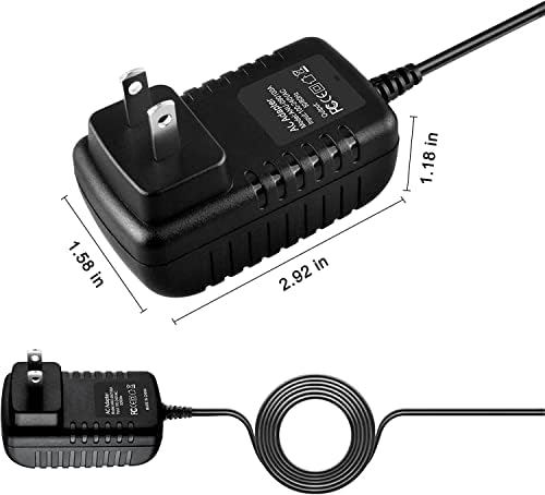 Adaptador AC/CC de Tech-Tech Compatível com Câmera de Palmcorder Panasonic PV-L501 D PV-L551 D PV-L552 D CABO